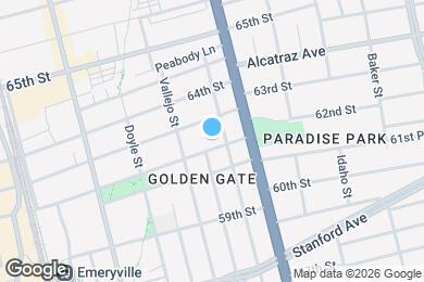 Map image of the property - 1166 62nd Street