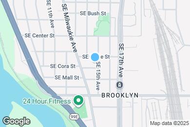 Map image of the property - 4225 SE 15th Ave