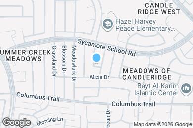 Map image of the property - 7709 Harmony Dr
