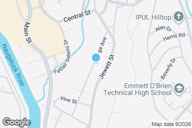 Map image of the property - 160 Hodge Ave