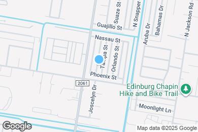 Map image of the property - 1505 Tampa St