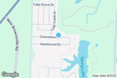 Map image of the property - 5733 Crievewood Dr