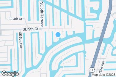 Map image of the property - 640 SE 8th Ave