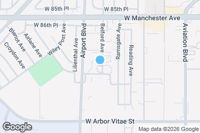 Map image of the property - 8811.5 Belford Ave