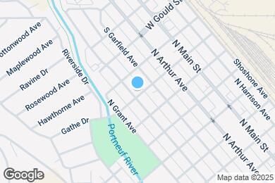 Map image of the property - 548 W Carson St