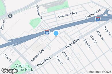 Map image of the property - 2710 Kansas Ave
