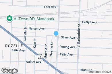Map image of the property - 909 S McLean Blvd