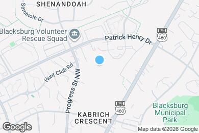 Map image of the property - 1210 University Terrace