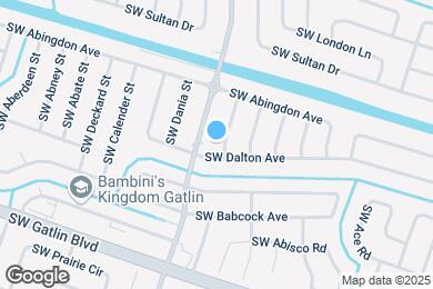 Map image of the property - 2586 SW Dawn St