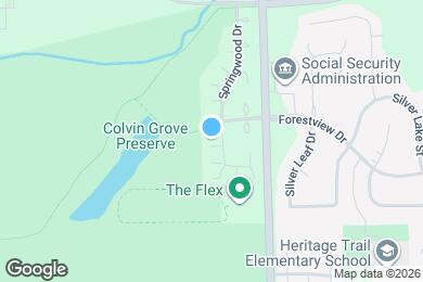 Map image of the property - 643 Springwood Dr