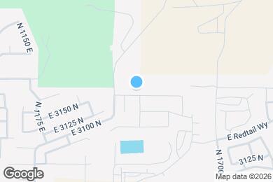 Map image of the property - 1479 E 3225 N