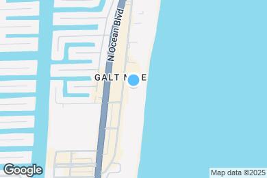 Map image of the property - 3700 Galt Ocean Dr