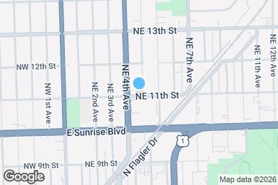 Map image of the property - 421 NE 11th St