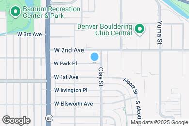 Map image of the property - 2726 W Park Pl
