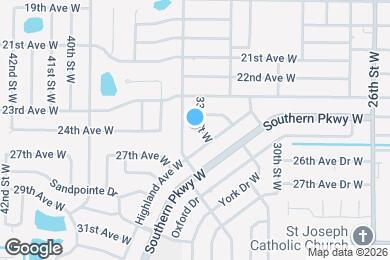 Map image of the property - 2410 33rd St W