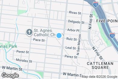 Map image of the property - 610 Ruiz St