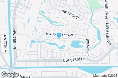 Map image of the property - 7250 NW 174th Ter
