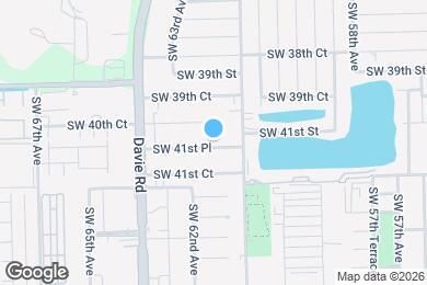 Map image of the property - 6221 SW 41st Pl