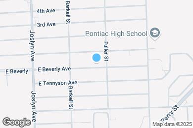 Map image of the property - 683 E Beverly Ave
