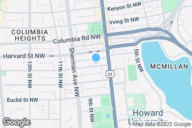 Map image of the property - 731 Girard St NW