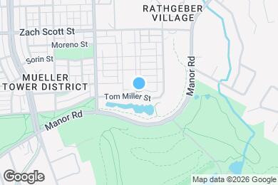 Map image of the property - 3500 Tom Miller St