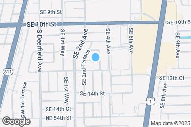 Map image of the property - 308 SE 12th St