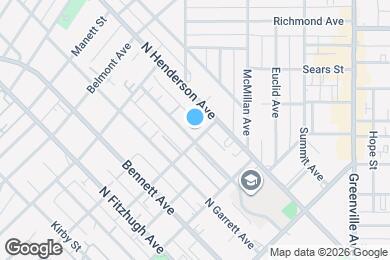 Map image of the property - Magnolia off Henderson