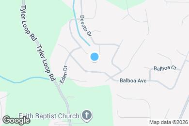 Map image of the property - 5504 Desoto Cir