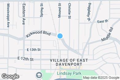 Map image of the property - 2117 Kirkwood Blvd
