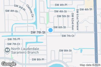 Map image of the property - 6340 SW 7th St