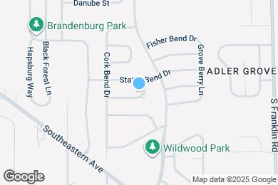 Map image of the property - 7950 States Bend Ln