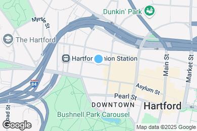 Map image of the property - The Hartford Carriage House