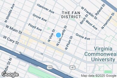Map image of the property - 34 N Lombardy St