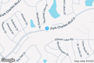 Map image of the property - Park Charles Apartments Townhomes