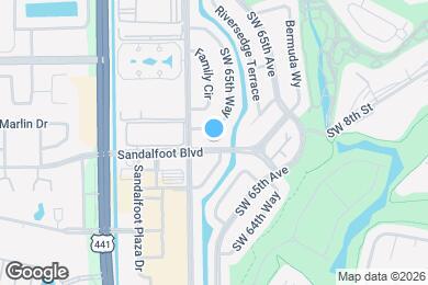 Map image of the property - 9749 Sandalfoot Blvd