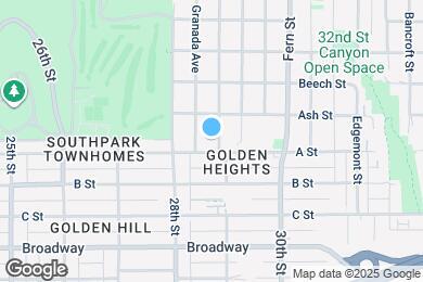 Map image of the property - 1318 29th St