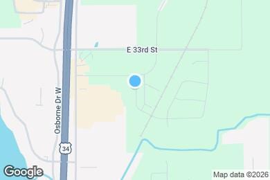 Map image of the property - 3107 W Laux Dr
