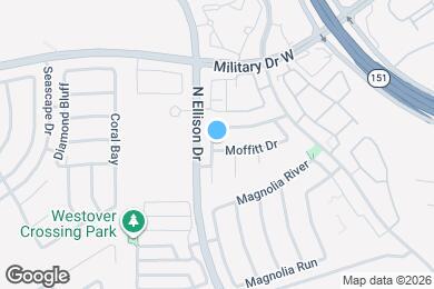 Map image of the property - 10031 Moffitt Dr