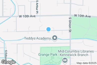 Map image of the property - 4605 W 12th Ave