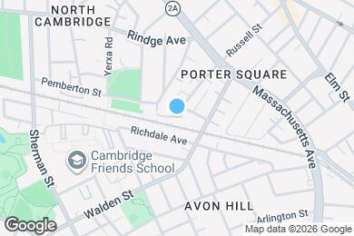 Map image of the property - 44 Cogswell Ave