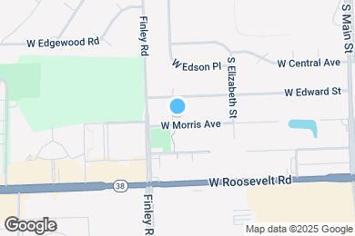 Map image of the property - 356 W Morris Ave