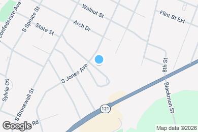 Map image of the property - 721 Stonewall Ct