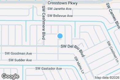 Map image of the property - 1771 SW Bismarck St