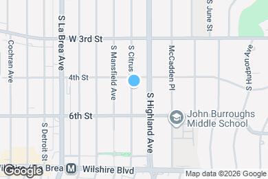Map image of the property - 420 S Citrus Ave
