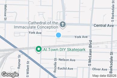 Map image of the property - 1683 York Ave