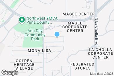 Map image of the property - 2367 W Rousseau St