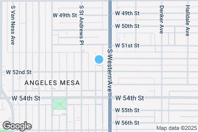 Map image of the property - 5166 S Manhattan Pl