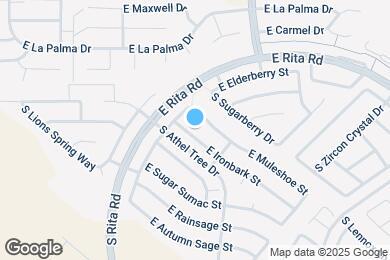Map image of the property - 9033 E Ironbark St