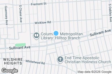 Map image of the property - 498 S Warren Ave