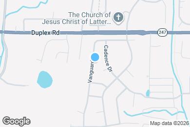 Map image of the property - 1041 Vanguard Dr